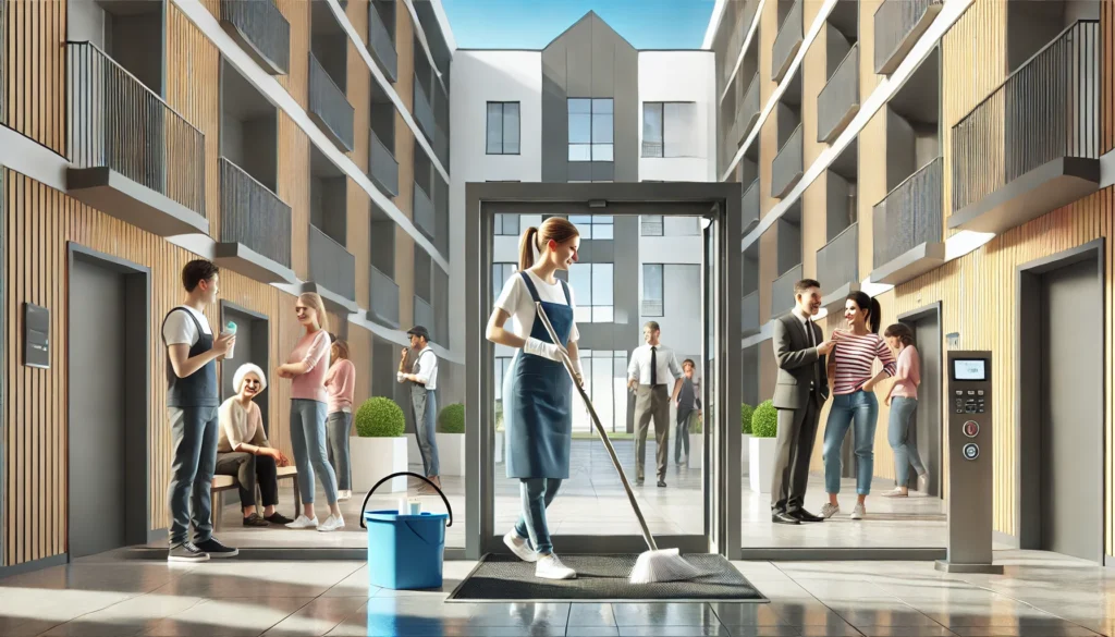 ¿Puede la comunidad contratar a una vecina del edificio para que limpie las zonas comunes? 1 ¿Puede la comunidad contratar a una vecina del edificio para que limpie las zonas comunes?