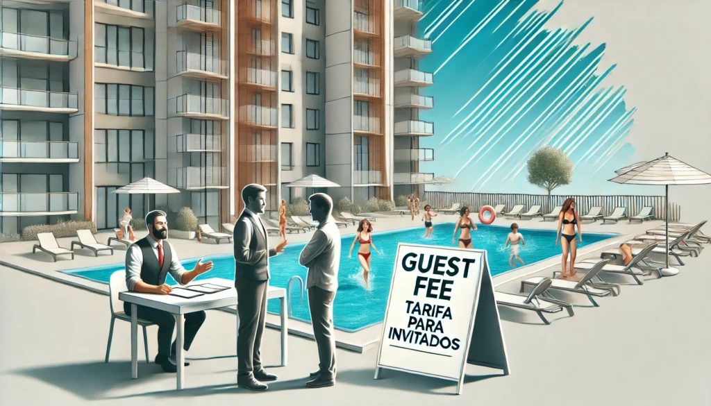 Cobrar a los propietarios de un piso por llevar invitados a la piscina comunitaria: ¿Qué dice la ley?
