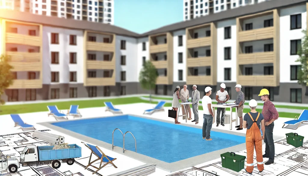 ¿Quieres construir una piscina en tu comunidad? Sigue estos pasos clave