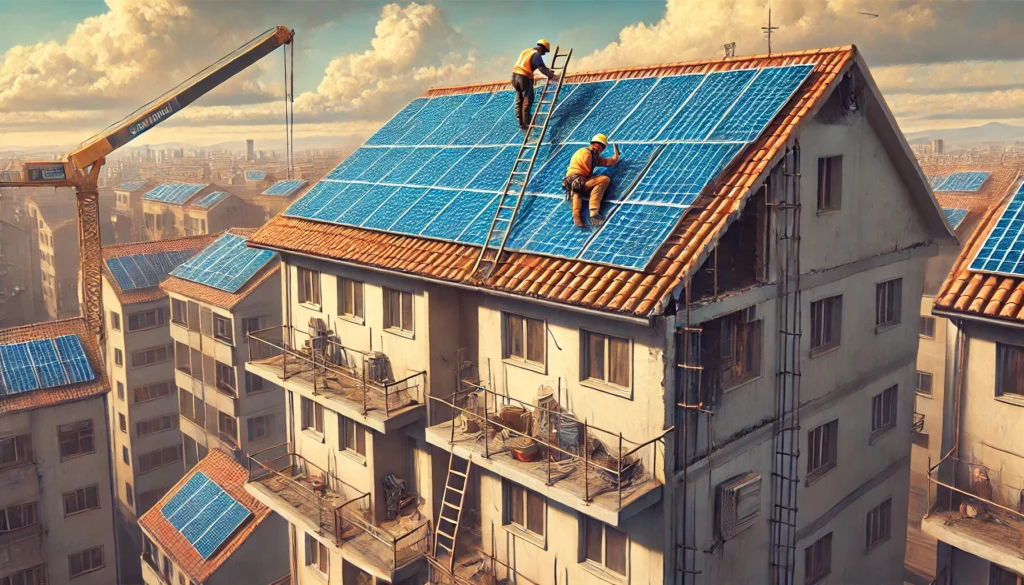 Placas solares privadas en cubierta comunitaria: ¿quién responde en caso de accidente?