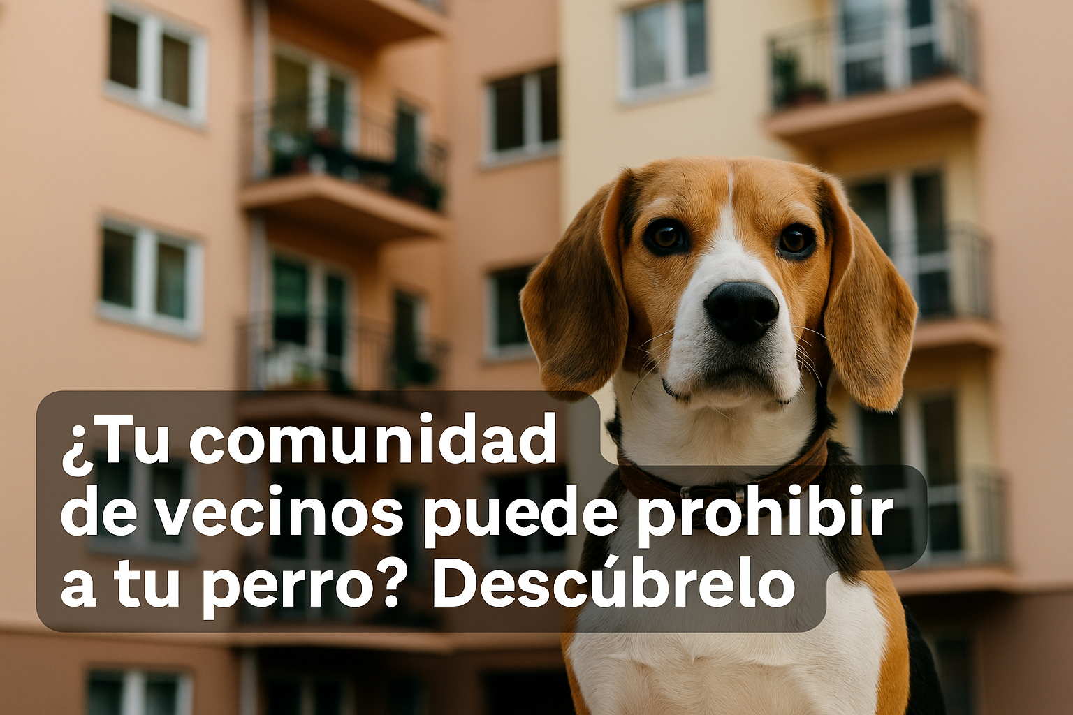¿Tu comunidad de vecinos puede prohibir a tu perro? 2 ¿Tu perro puede vivir en comunidad