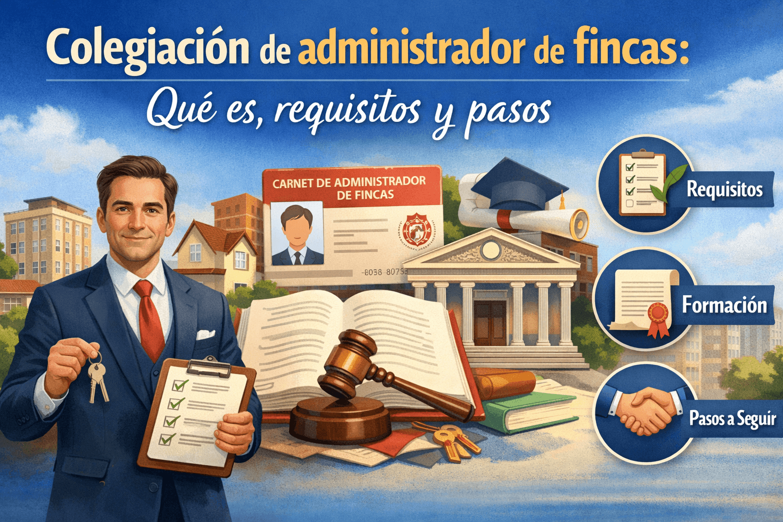 Colegiación de administrador de fincas: qué es, requisitos y pasos 2 ChatGPT Image feb
